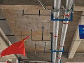 肥东管廊支架的安装方法